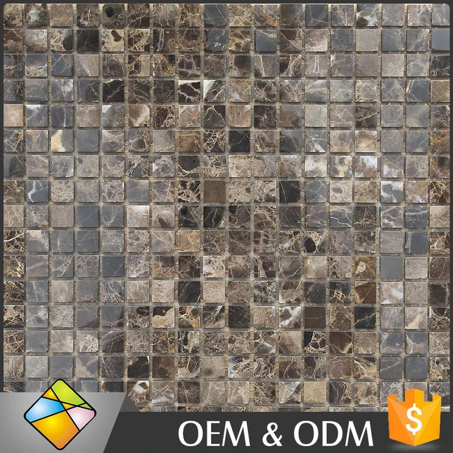 Old-Fashion 15x15MM Chip Nature Stone Mosaic Tile for Wall Decoration