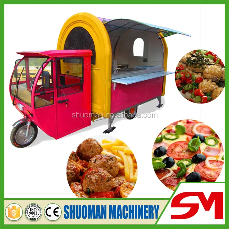 Lowcost And Environmental Food Cart Franchise Buy Food Cart