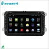 8 inch Touch Screen Universal android car stereo with GPS DVR DVD IPOD AM/FM bluetooth for VW Series
