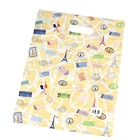 Wholesale price glossy custom shopping plastic bag