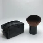 Half price queen cosmetic brush makeup professional pouch vegan kabuki brush