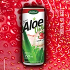 Healthy Cool Canned Strawberry Flavour Aloe Vera Juice Drink With Fantastic Taste
