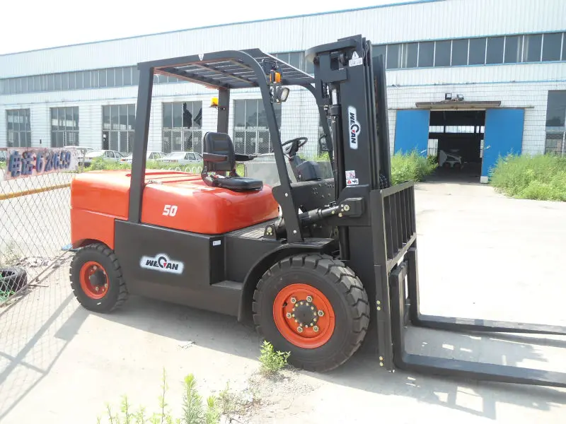 wecan 5ton diesel forklift truck model cpcd50f overview