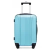 high quality blue 20inch cabin size hard trolley bag luggage