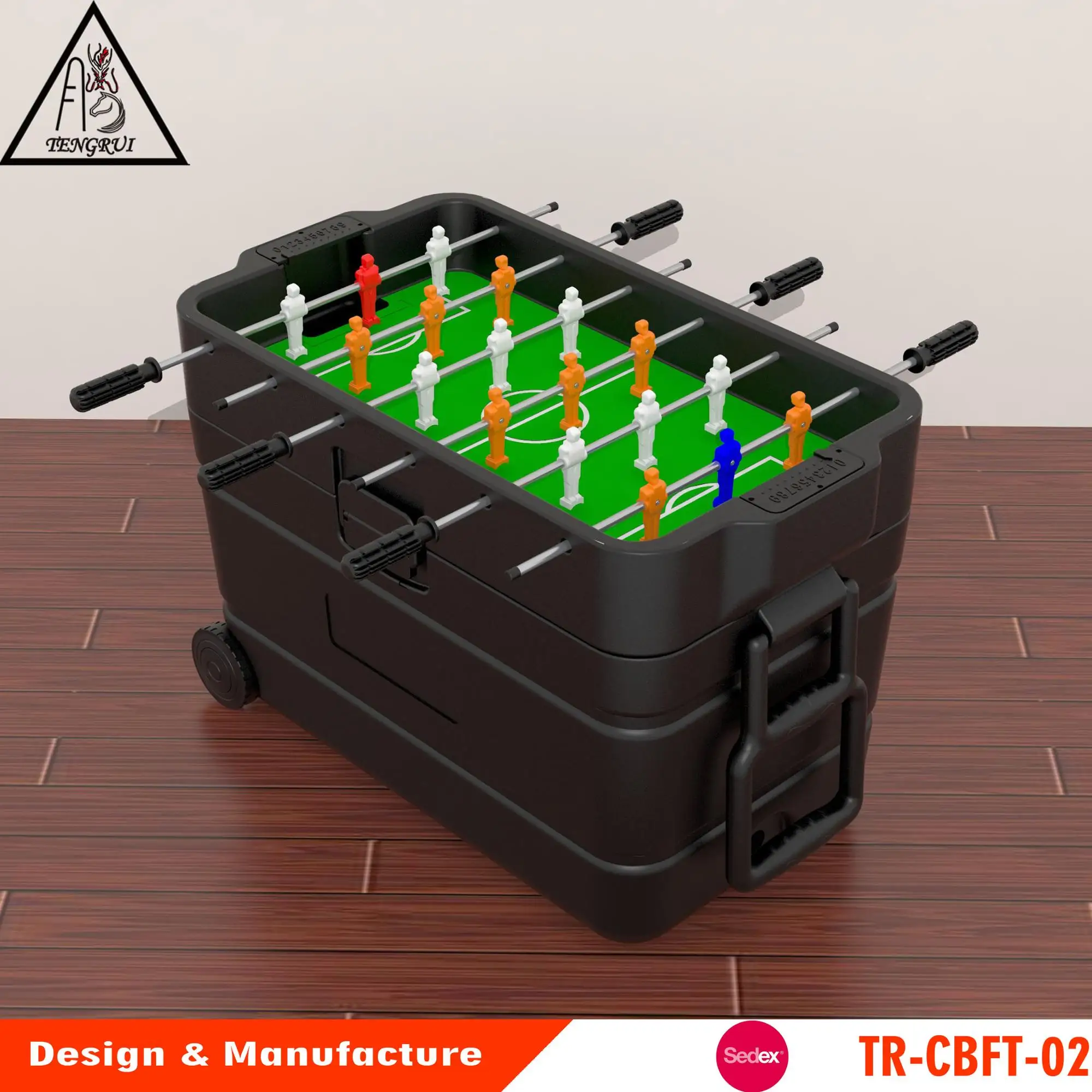 2020 New Designed foosball table with cooler box, View foosball table