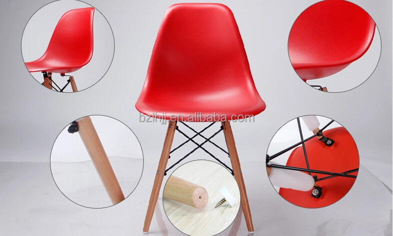 Modern plastic dining chair