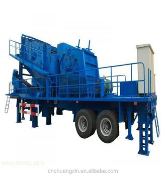 newly 100 TPH crawler Jaw crusher mobile crushing plant