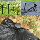 Nail Garden Plastic Nail 11cm 15cm 20cm 25cm Green Plastic Nail Pegs For Garden Fxing Ground Cover