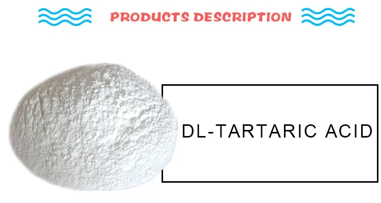 food grade dl-tartaric acid for sale low price tartaric acid