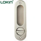 Sliding door handle full set lock for wooden door