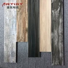 New Design Non Slip Rustic 3D Digital Wood Look Floor Tile Wood Ceramic Tile Floor Wood Grain Texture Tile