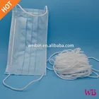 High quality round elastic band/elastic webbing/elastic tape for surgical mask,disposable mask