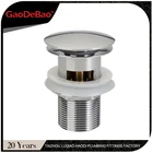 Gaodebao brand Chrome Plated Brass Copper Bath Basin Waste