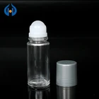 Cosmetic Perfume essential oil and Cream Glass Roll on Bottle 50ml package