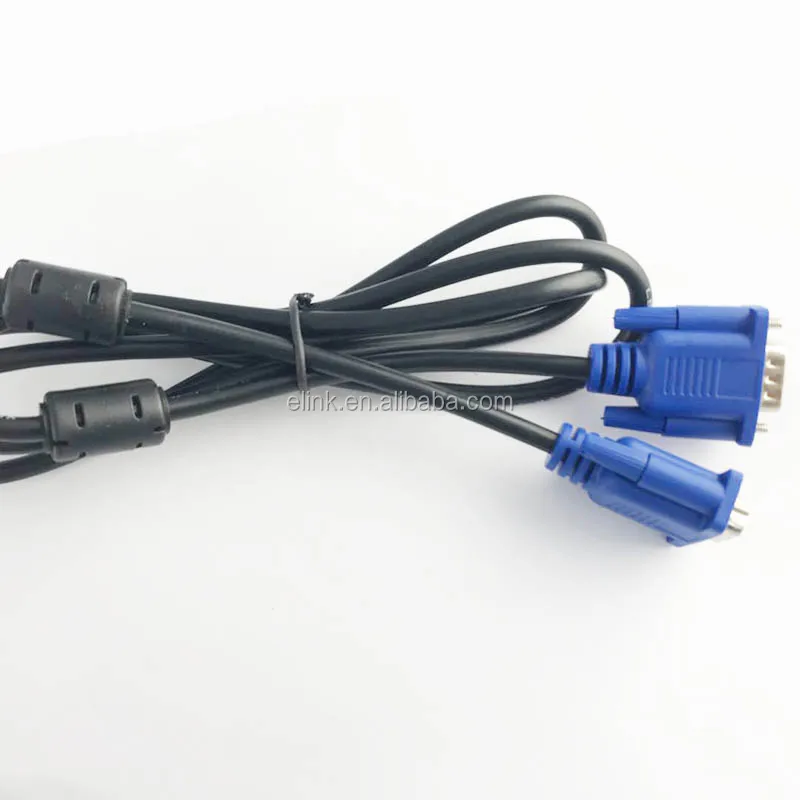 DB15 pin VGA RGB cable 15 pin connector to vga cable - ANKUX.COM
