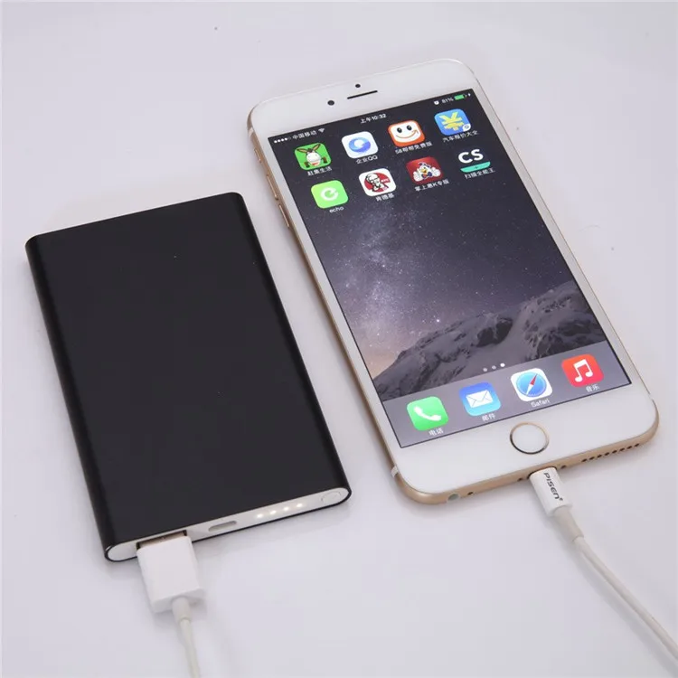 2019 new slim promotional gift consumer electronics 5000 mAh portable thin travel portable mini power banks - ANKUX.COM