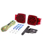 Deluxe 12V Led Boat Traile Tail Light Set Waterproof Trailer Light Kit for Trailer Truck