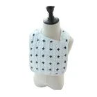 Comfortable Baby Bibs Bandana Set And Burp Cloth For Girls
