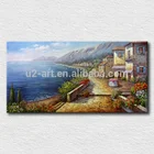 Modern handmade oil landscape painting for sale