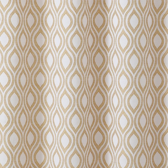 100% Polyester Beautiful Bathroom Shower Curtain Made In China