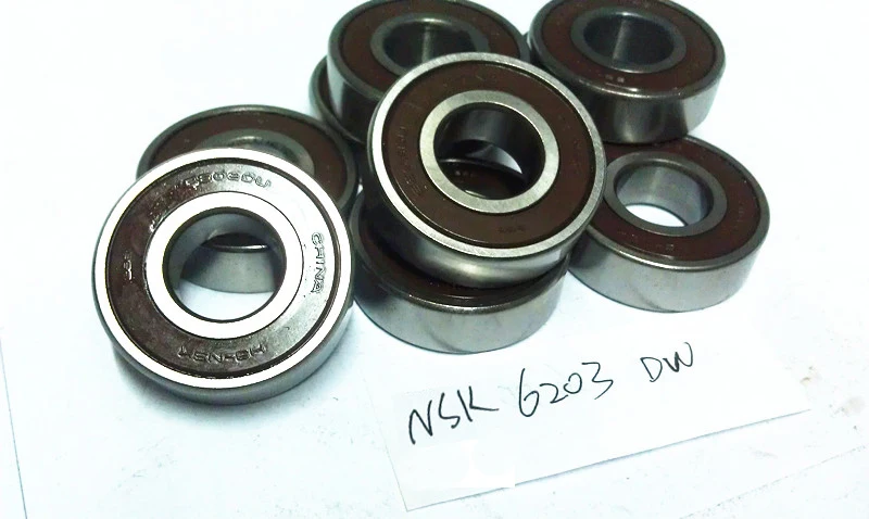 6203 DW Japan ball bearings electric tool motor bearing NSK 6203DW ...