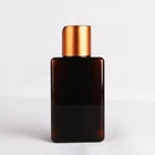 Bronze color high-end aluminum plastic cosmetic disc top cap with wire drawing for lotion bottle 24/410