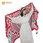women beach towel shawl scarf microbfiber large size polyester print hijab
