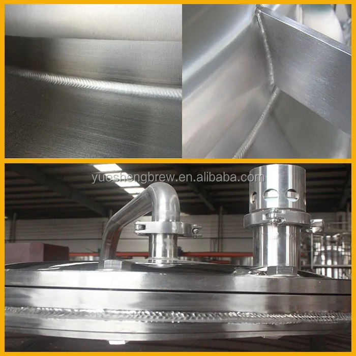 Stainless Steel Turnkey Project 500L 1000L Microbrewery Equipment Beer Brewing Equipment