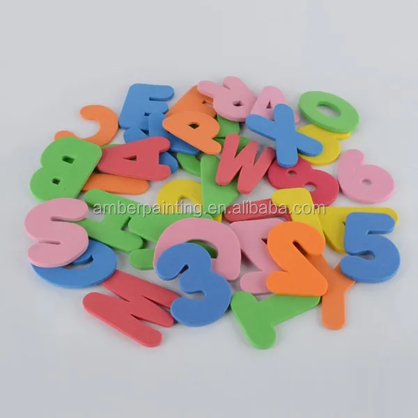 Educational alphabet letter tub town foam bath toys for kids