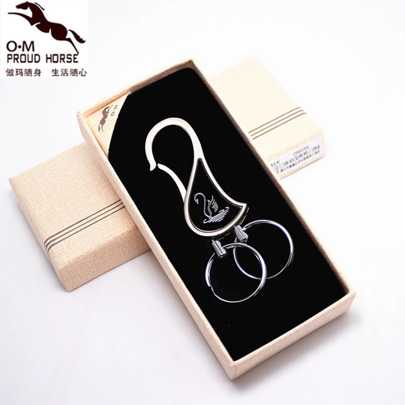 Men Cars Key Holder Key Rings for Peugeot Chaveiros Metal Luxury Presente Criativo Llaveros Hombre Chaveiro Carro Porte Cle