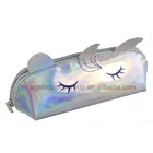 Transparent Pencil/Pen Case, Cosmetic Pouch w/Tassels Zipper