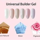 Amazon ホット販売高品質の Oem UV ジェルネイルポリッシュユニバーサルビルダージェル人気カラージェルから工場出荷時の価格中国