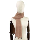 Autumn and winter children long condole ball scarf good-looking knit neck