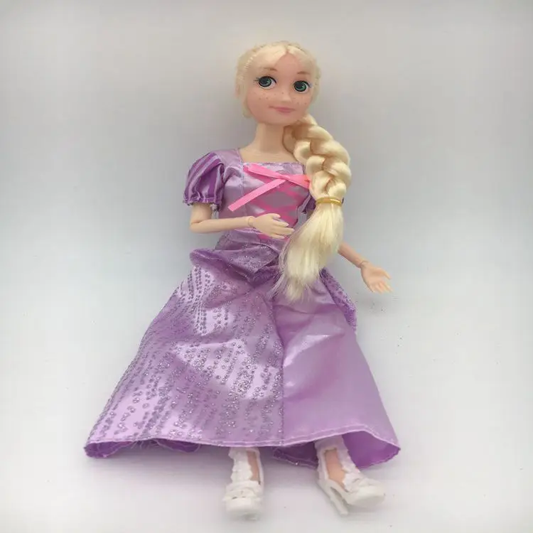 ใหม่ 30 เซนติเมตร 8 เจ้าหญิง snow white cinderella aurora ariel belle jasmine rapungel ตุ๊กตาสาวตุ๊กตาของเล่น