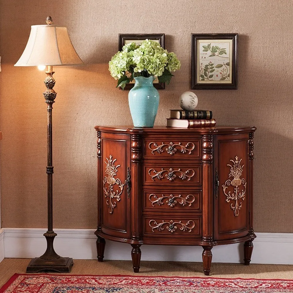 Vintage chic wohnzimmer kommoden, kommoden im antiken blau bild ...