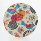 Customized 8" Plant Fibre Bamboo cheap Melamine round plates
