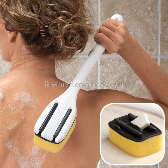 Long reach Body Bath Shower Sponge with soap inside.jpg