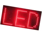 LightS IP65 led single color dot matrix display 32x16 red