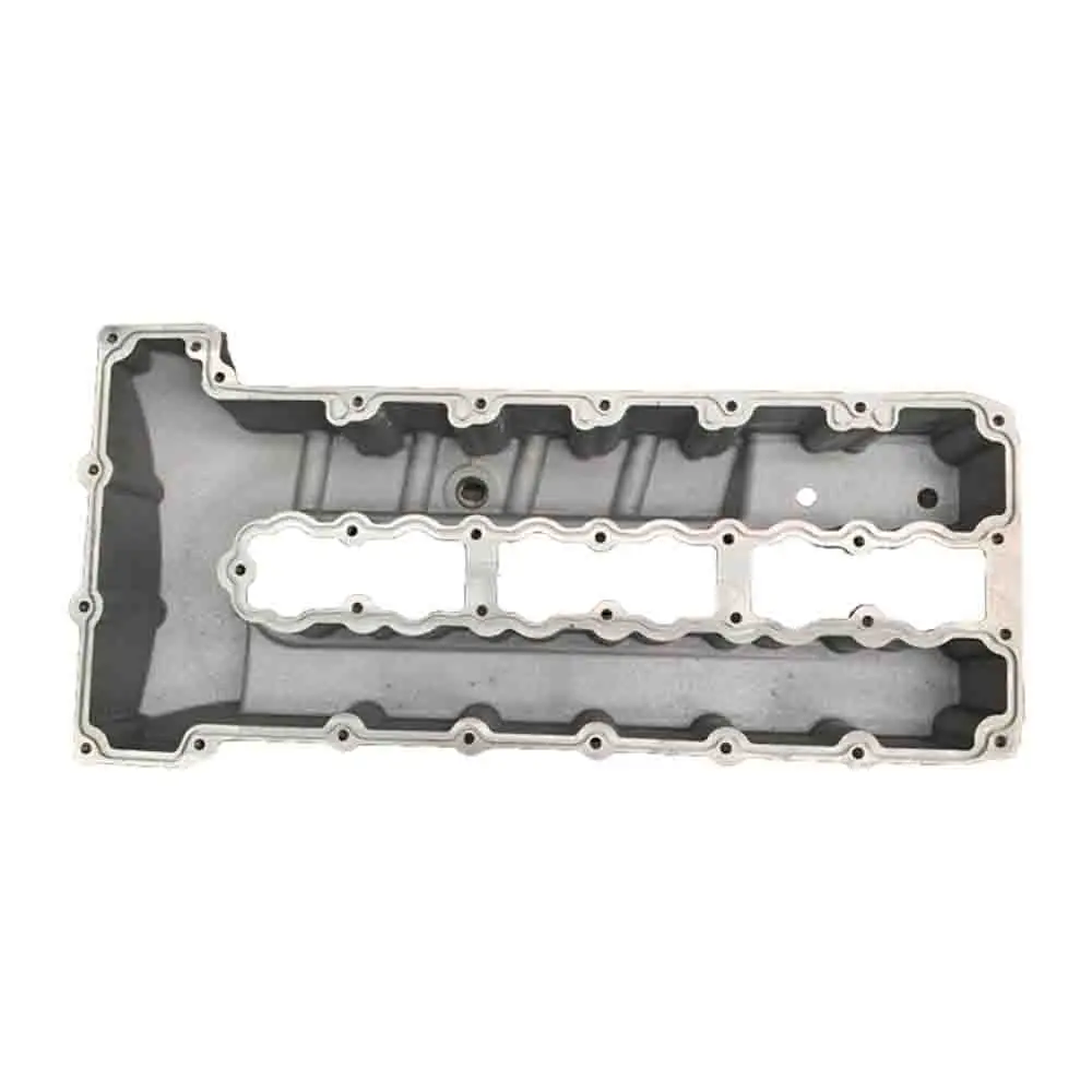 China professional foundry supply customized cast aluminum valve cover or oil pan as drawing or sample