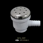 Air jet massage outdoor round hydro spa hot tub for 8 person