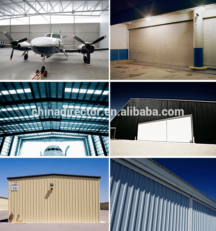 Energy Saving and Environmental Protection Large Span Steel Structure  Aircraft Hangar - China Steel Structure, Steel Structure Warehouse