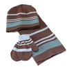 HZM-13220 High Quality colorful Winter Warm Baby for Girls and Boys cap knitted hat scarf glove
