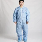 Disposable polypropylene nonwoven high risk safety workwear chemical industrial protective suits