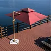 Outdoor Patio Metal Cantilever Garden Aluminum parasol umbrella