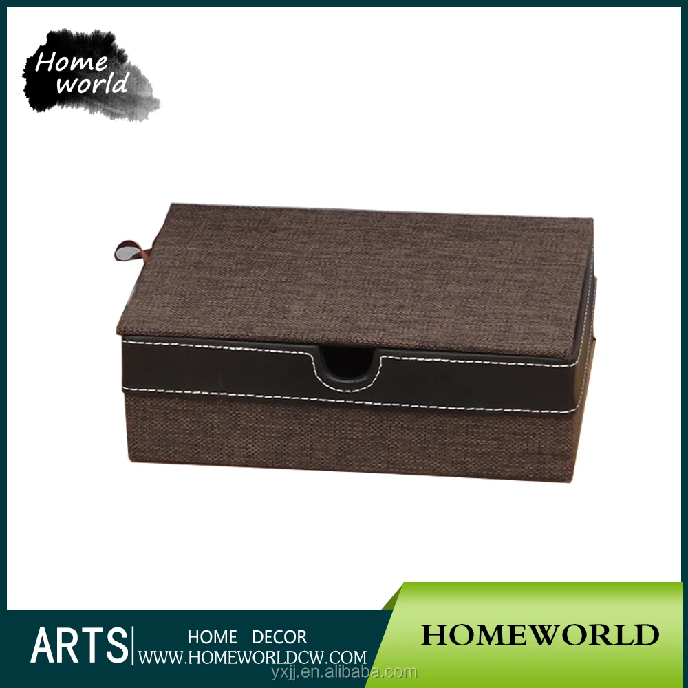 high quality customized economic pu leather box for gift