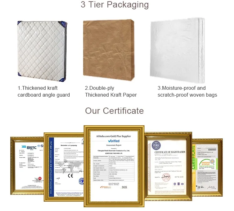Punk comfortable and soft mattress whole sale hotel bed base compress gel memory foam mattress - Jozy Mattress | Jozy.net