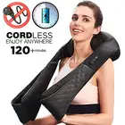 Luyao Cordless Shiatsu Neck Shoulder Back Massager Belt with Heat