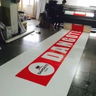 PVC Laminated flex banner--Blockout one side printable 410gsm