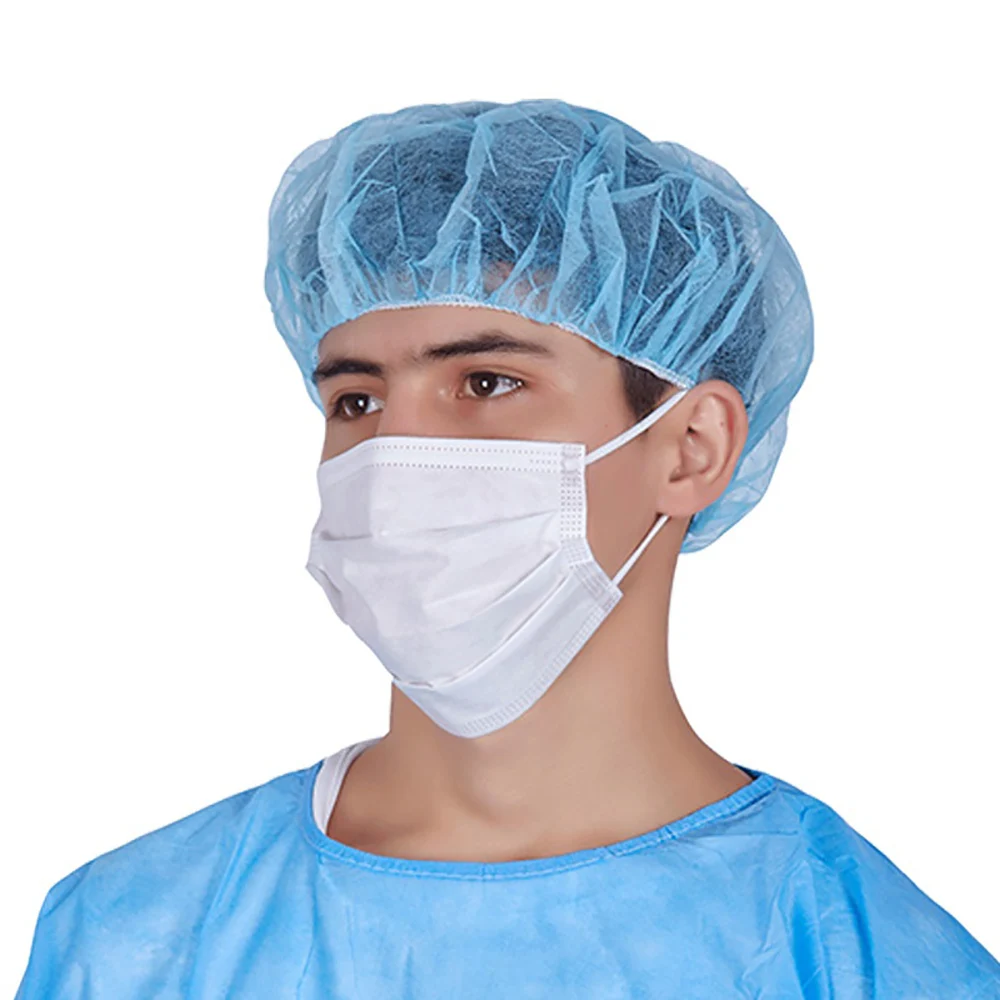 blue surgical mask