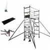 Professional aluminum climb ladder frame scaffolding board for projector outdoor